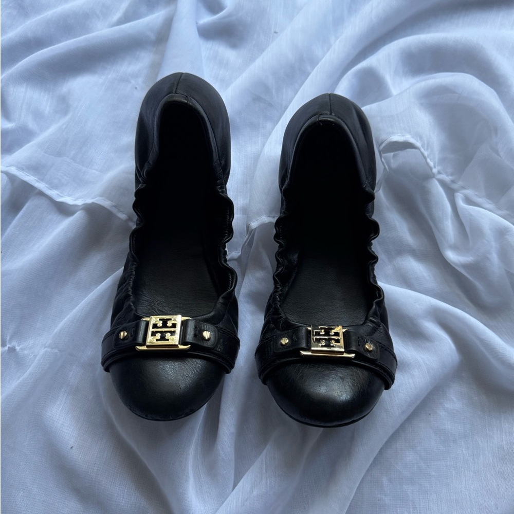 Tory Burch Leather Ballet Flats
